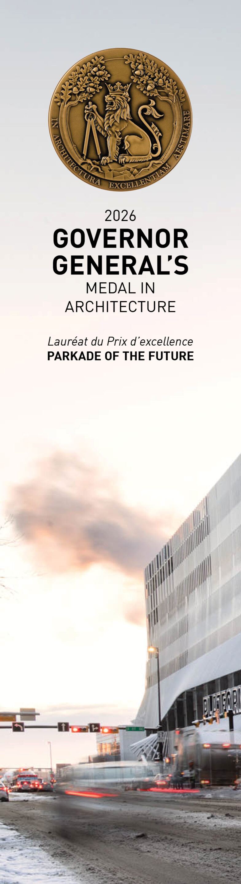Governor General’s Medal in Architecture – Parkade of the Future