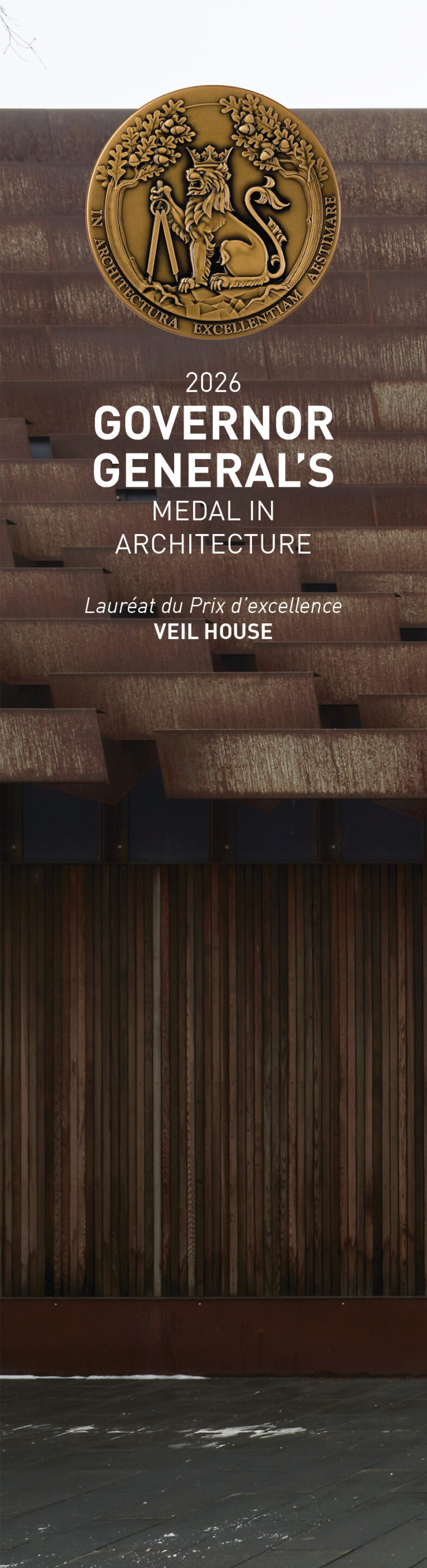 Governor General’s Medal in Architecture – Veil House